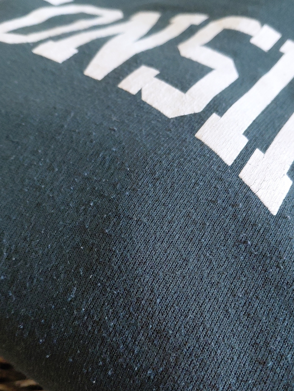 Vintage Champion 'Wisconsin' Crewneck Sweatshirt - Picture 2 of 11